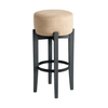 Scaun bar catifea GRI | model MERI - eScaun.ro