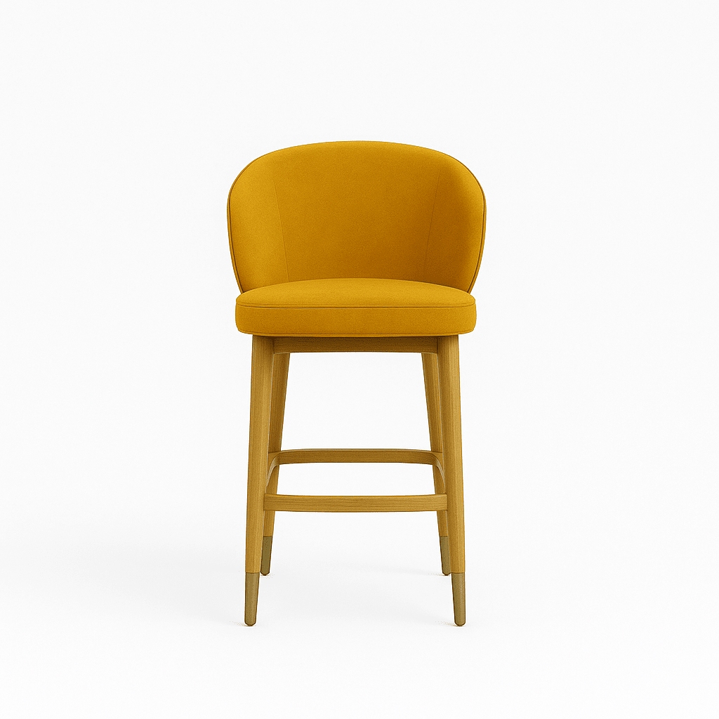 Scaun bar catifea | model CAPRICE - eScaun.ro