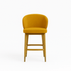 Scaun bar catifea | model CAPRICE - eScaun.ro
