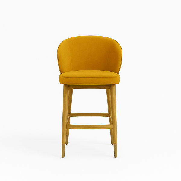 Scaun bar catifea | model CAPRICE - eScaun.ro