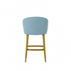 Scaun bar catifea | model CAPRICE - eScaun.ro