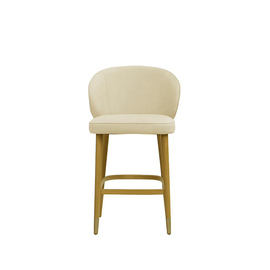 Scaun bar catifea | model CAPRICE - eScaun.ro