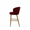 Scaun bar catifea | model CAPRICE - eScaun.ro