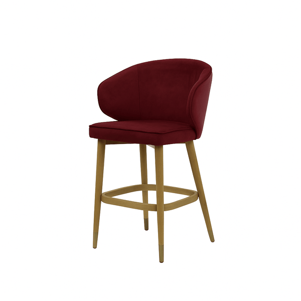 Scaun bar catifea | model CAPRICE - eScaun.ro