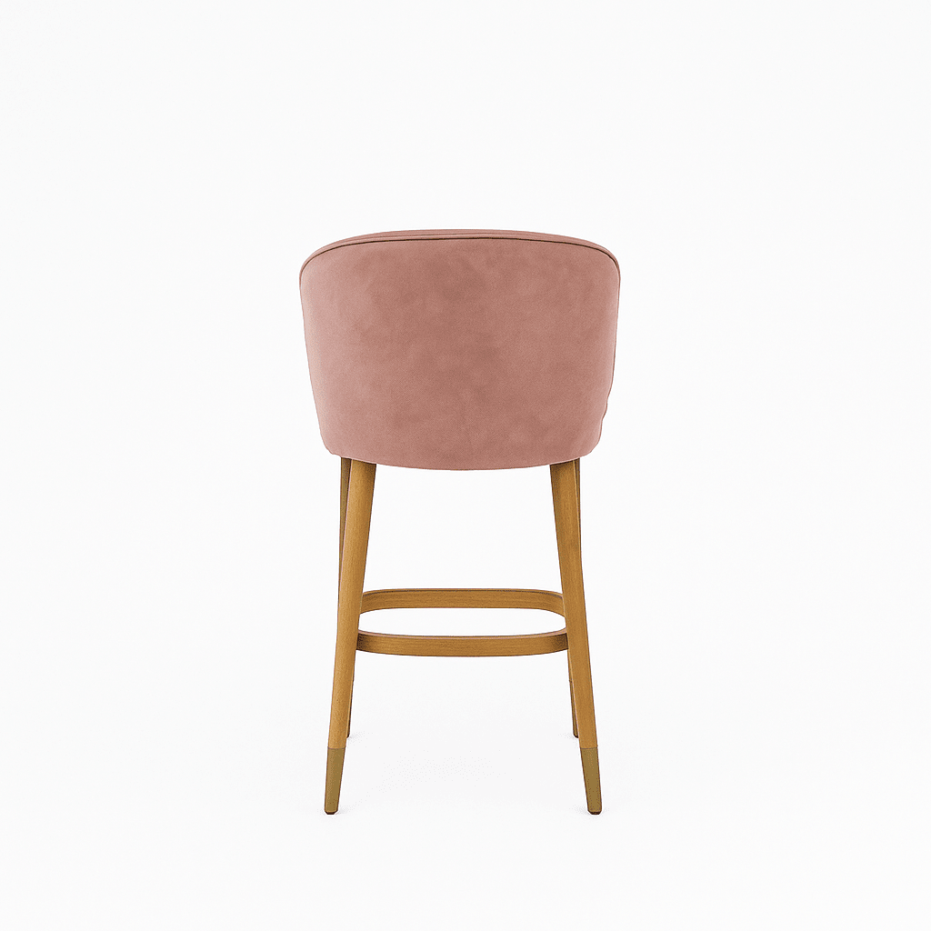 Scaun bar catifea | model CAPRICE - eScaun.ro