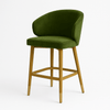 Scaun bar catifea | model CAPRICE - eScaun.ro