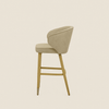 Scaun bar catifea | model CAPRICE - eScaun.ro