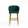 Scaun bar catifea | model CAPRICE - eScaun.ro