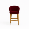 Scaun bar catifea | model CAPRICE - eScaun.ro