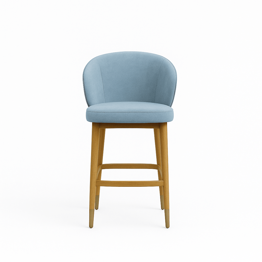 Scaun bar catifea | model CAPRICE - eScaun.ro