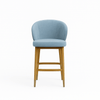 Scaun bar catifea | model CAPRICE - eScaun.ro