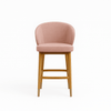 Scaun bar catifea | model CAPRICE - eScaun.ro