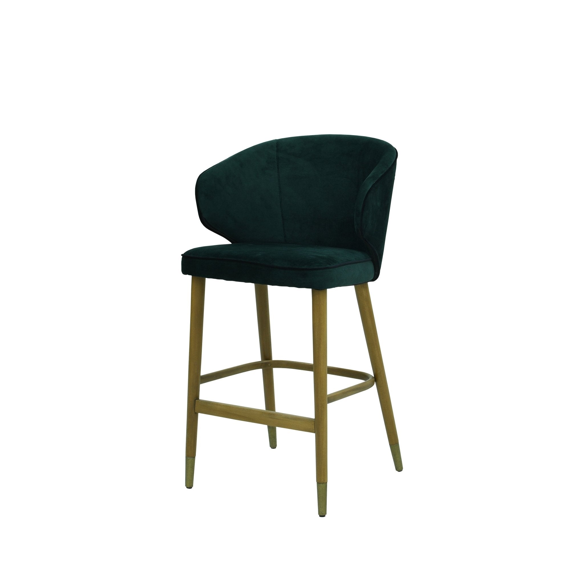 Scaun bar catifea | model CAPRICE - eScaun.ro
