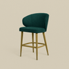Scaun bar catifea | model CAPRICE - eScaun.ro