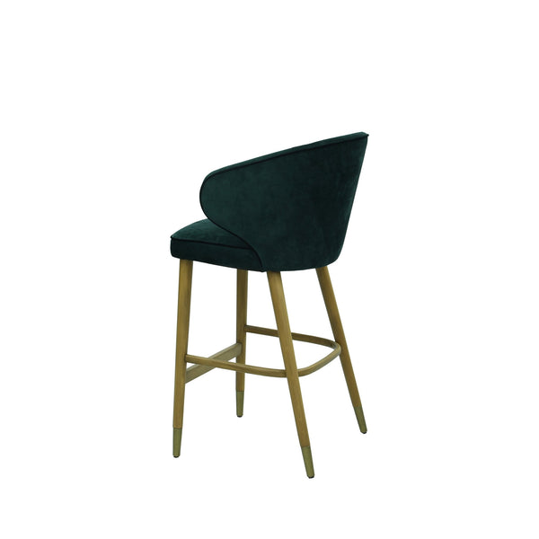 Scaun bar catifea | model CAPRICE - eScaun.ro