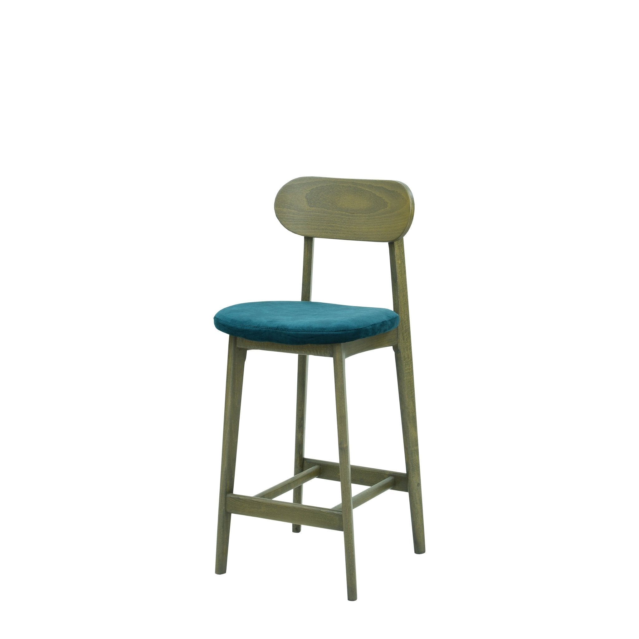 Scaun bar catifea | model CLEO - eScaun.ro