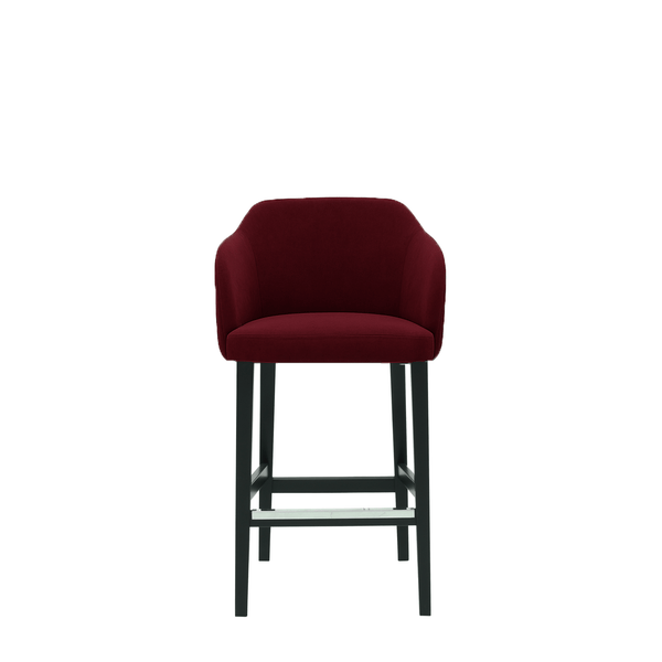 Scaun bar catifea | model CROCO - eScaun.ro