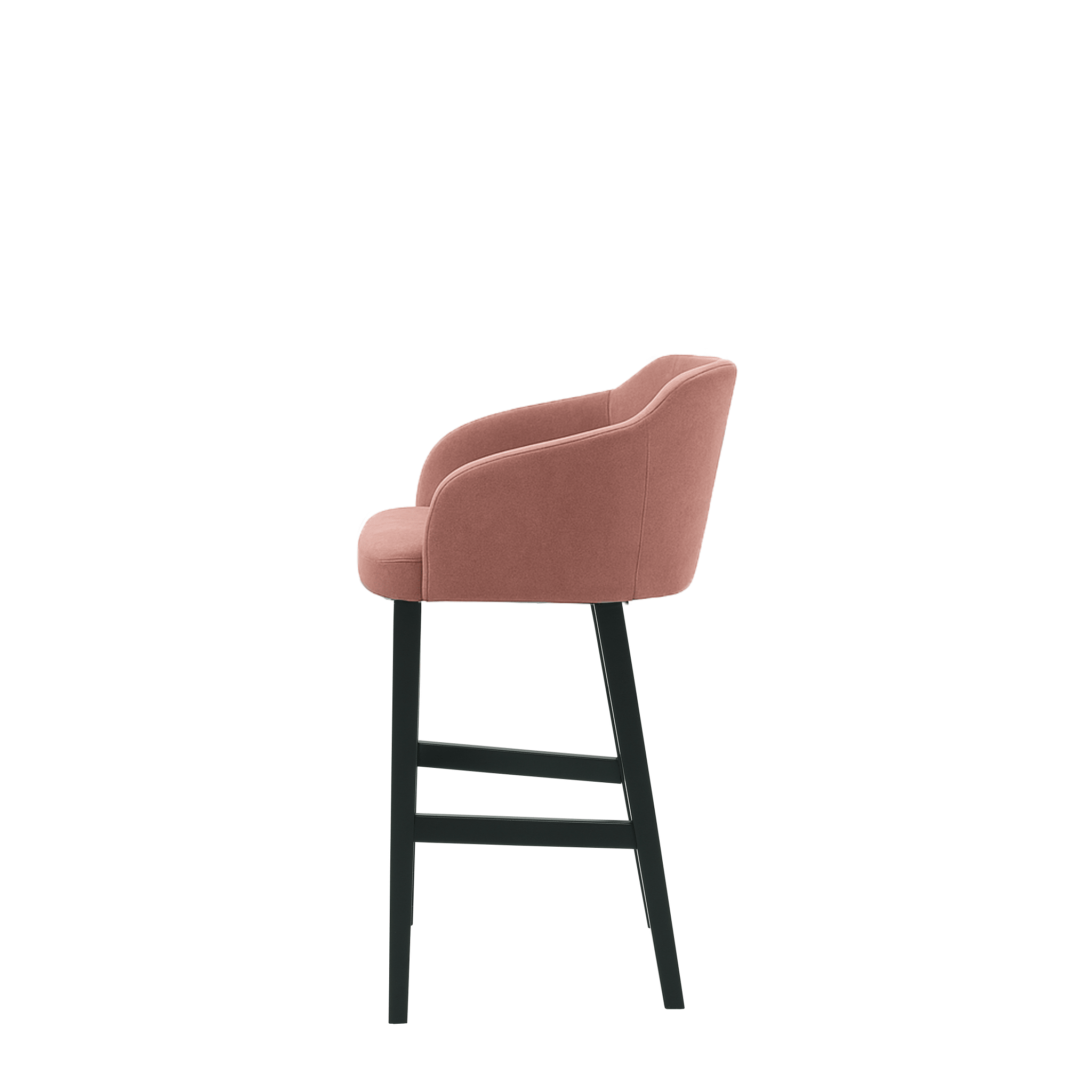 Scaun bar catifea | model CROCO - eScaun.ro
