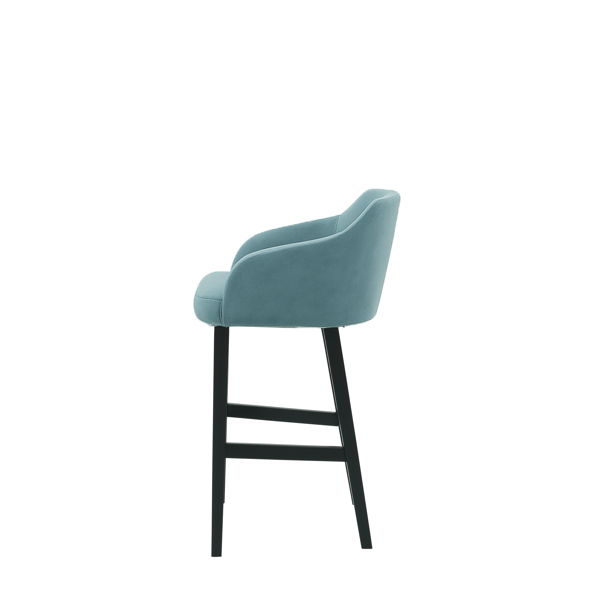 Scaun bar catifea | model CROCO - eScaun.ro
