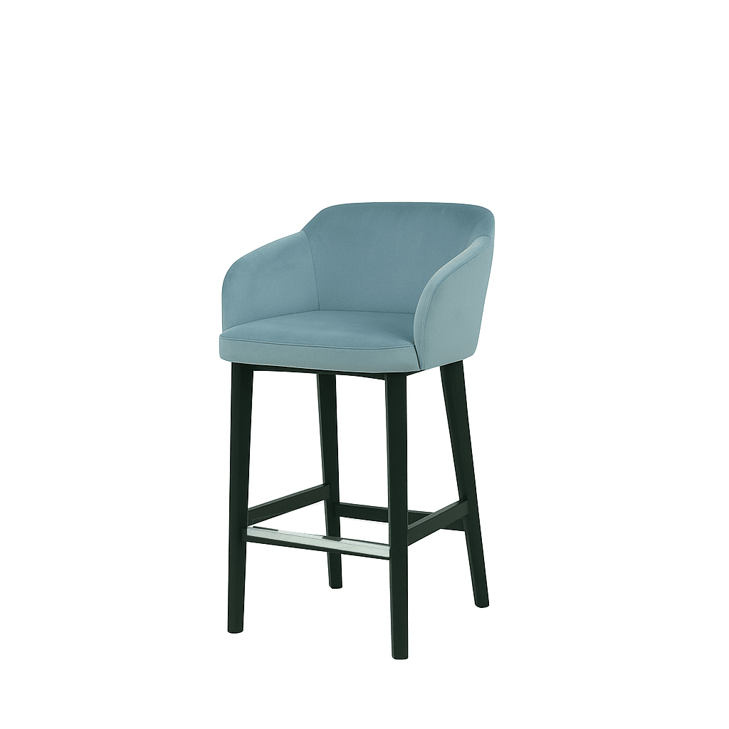 Scaun bar catifea | model CROCO - eScaun.ro