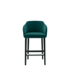 Scaun bar catifea | model CROCO - eScaun.ro