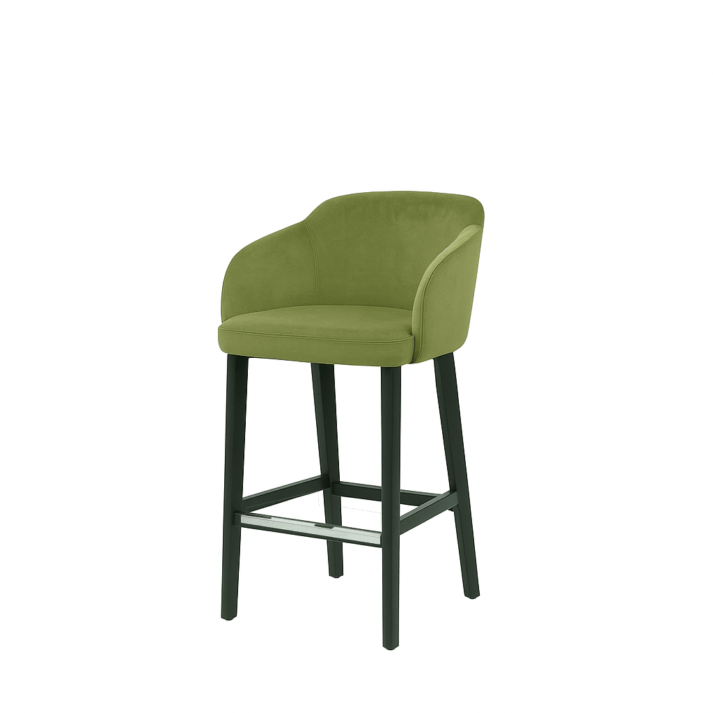 Scaun bar catifea | model CROCO - eScaun.ro