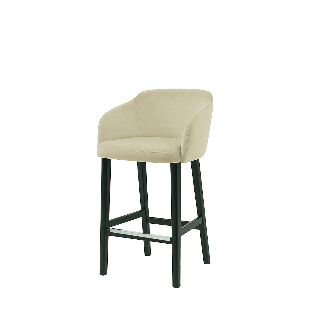 Scaun bar catifea | model CROCO - eScaun.ro