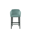 Scaun bar catifea | model CROCO - eScaun.ro