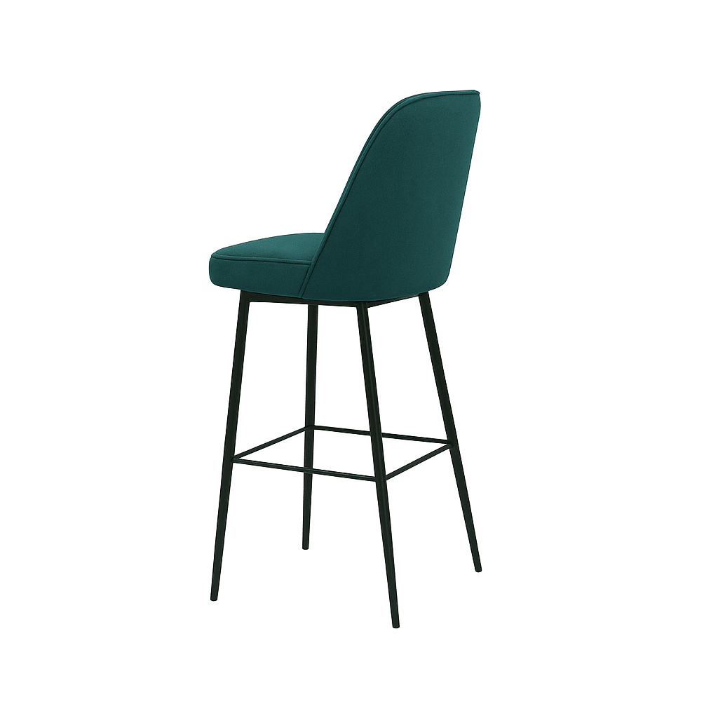 Scaun bar catifea | model FOX - eScaun.ro