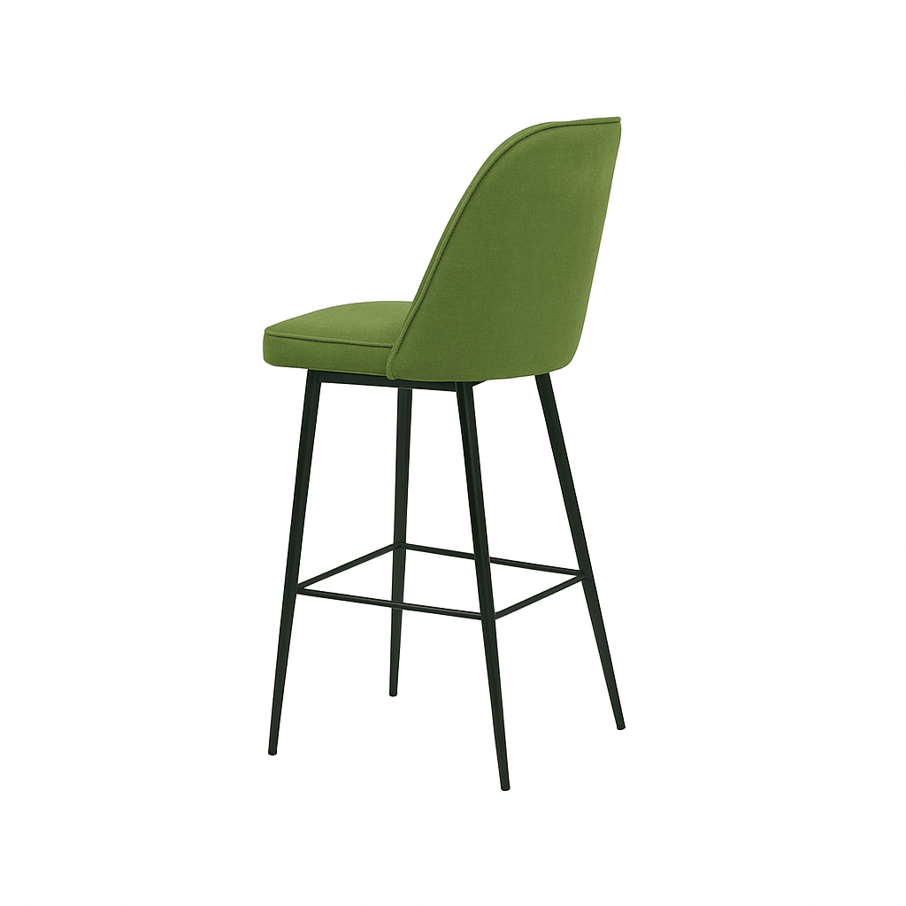 Scaun bar catifea | model FOX - eScaun.ro