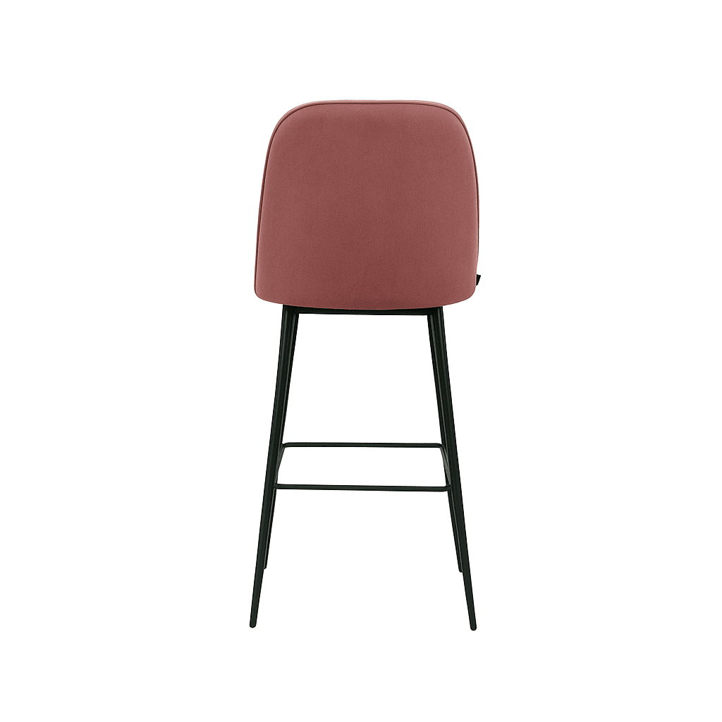 Scaun bar catifea | model FOX - eScaun.ro