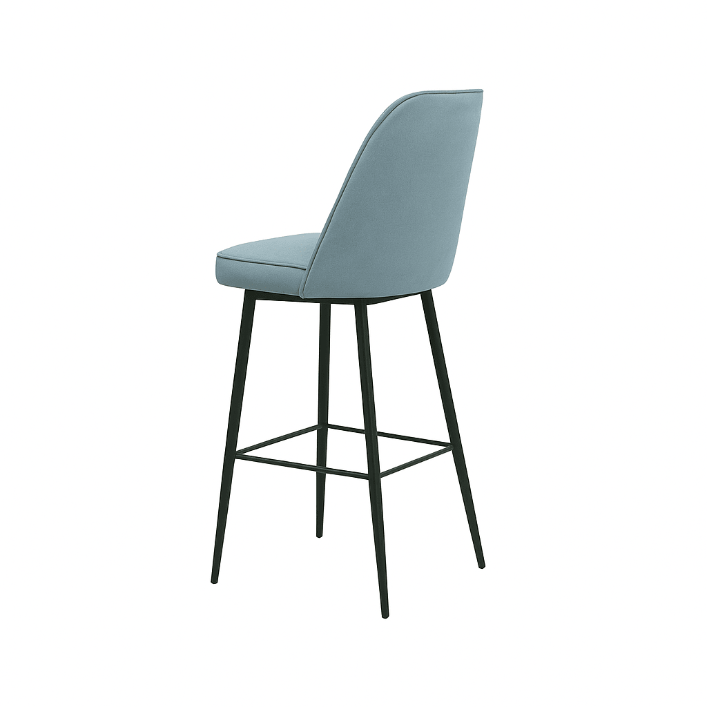 Scaun bar catifea | model FOX - eScaun.ro