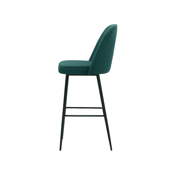 Scaun bar catifea | model FOX - eScaun.ro