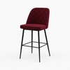 Scaun bar catifea | model FOX - eScaun.ro