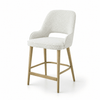 Scaun bar catifea | model HUGO - eScaun.ro