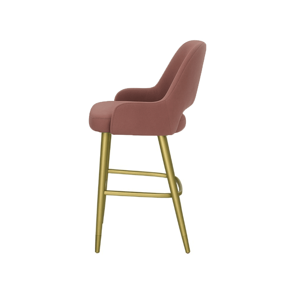 Scaun bar catifea | model HUGO - eScaun.ro