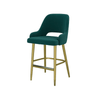 Scaun bar catifea | model HUGO - eScaun.ro