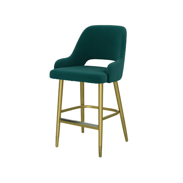 Scaun bar catifea | model HUGO - eScaun.ro
