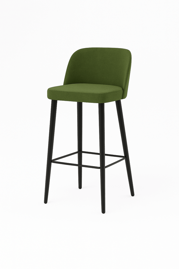 Scaun bar catifea | model IVA - eScaun.ro