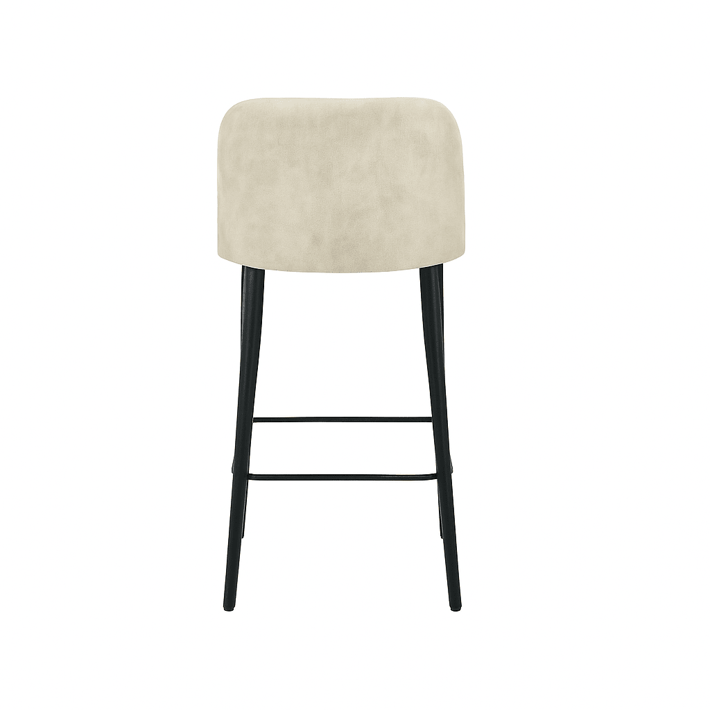 Scaun bar catifea | model IVA - eScaun.ro