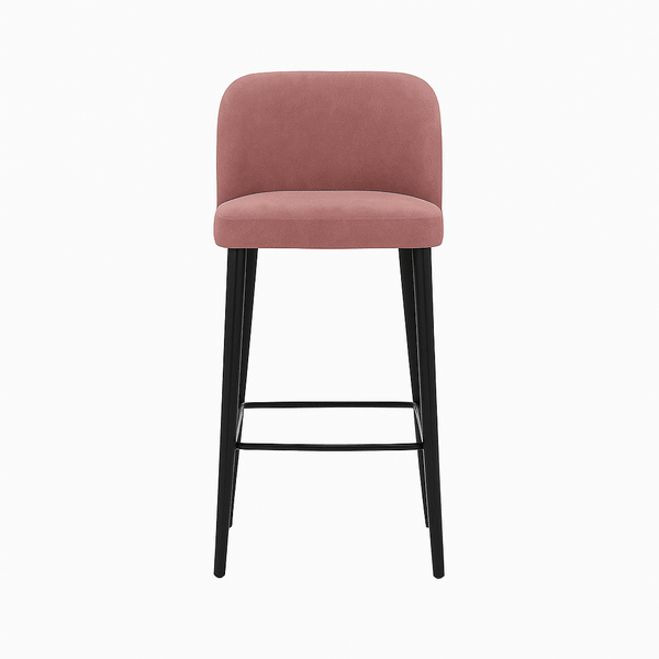 Scaun bar catifea | model IVA - eScaun.ro
