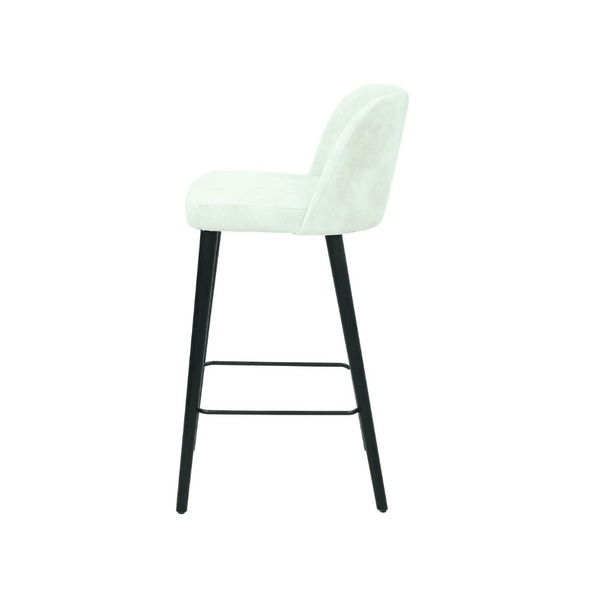 Scaun bar catifea | model IVA - eScaun.ro