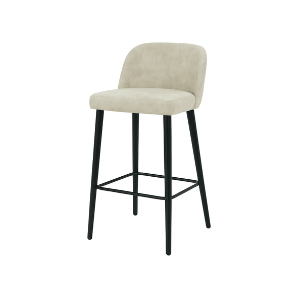 Scaun bar catifea | model IVA - eScaun.ro