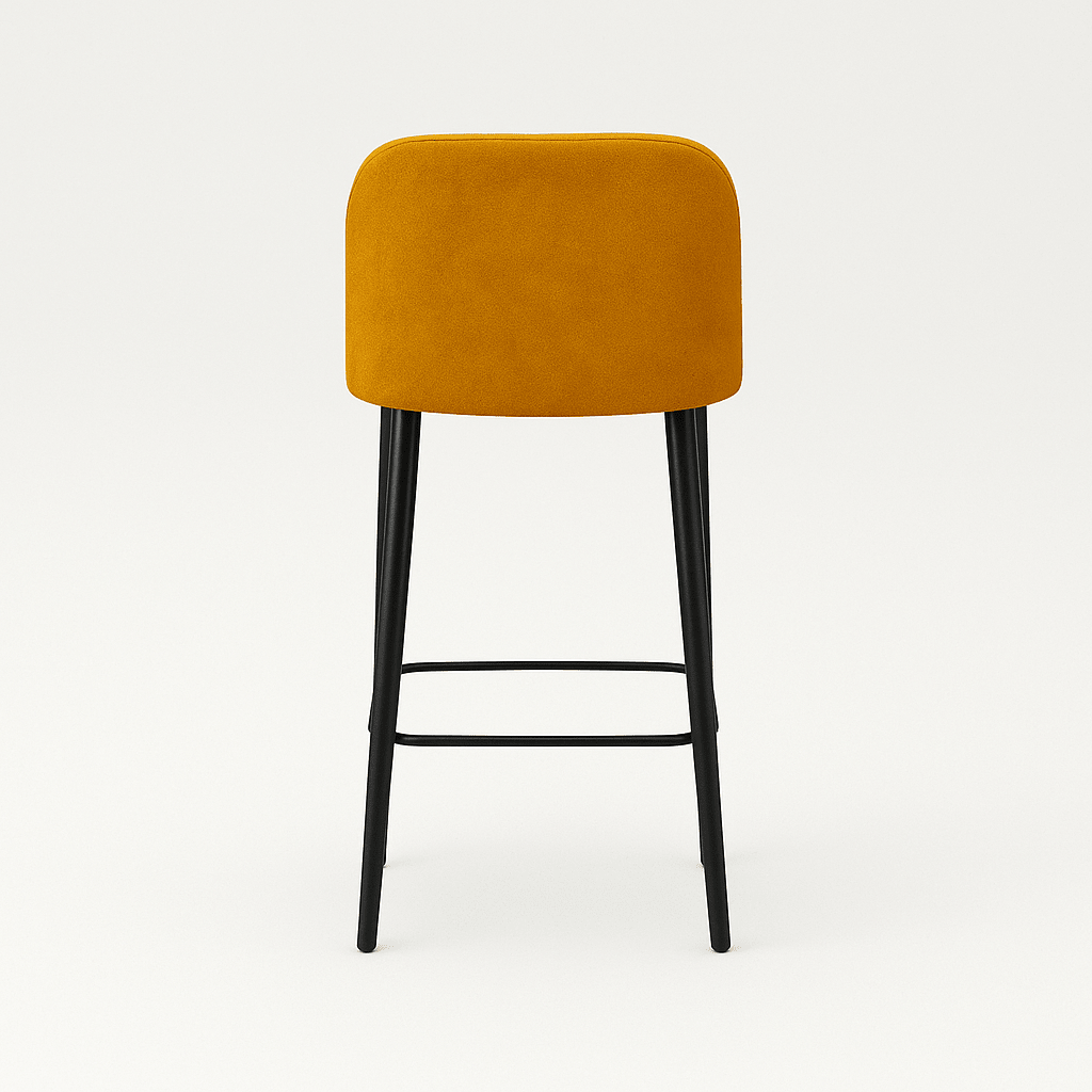 Scaun bar catifea | model IVA - eScaun.ro
