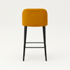 Scaun bar catifea | model IVA - eScaun.ro
