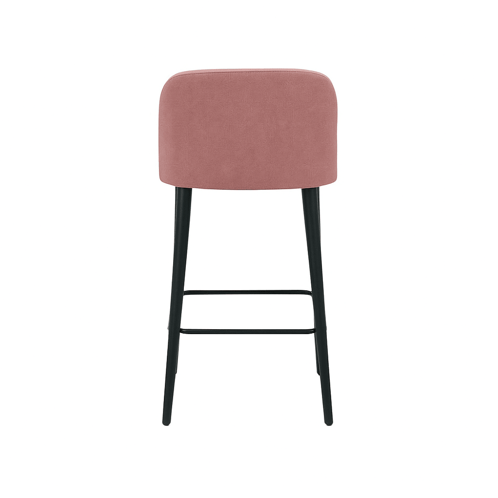 Scaun bar catifea | model IVA - eScaun.ro