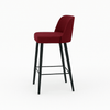 Scaun bar catifea | model IVA - eScaun.ro