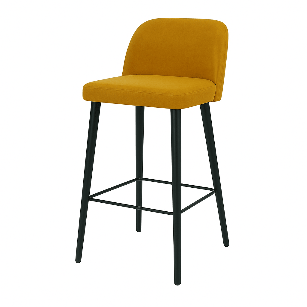 Scaun bar catifea | model IVA - eScaun.ro