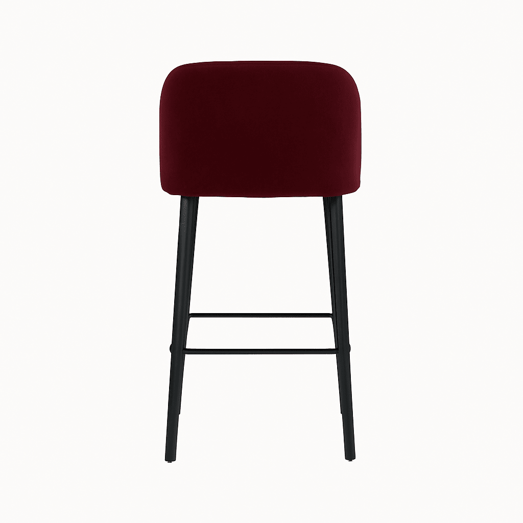 Scaun bar catifea | model IVA - eScaun.ro