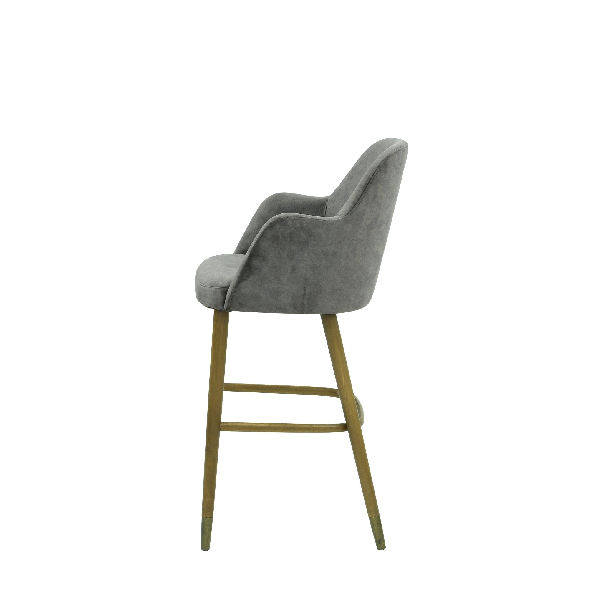 Scaun bar catifea | model PINO - eScaun.ro